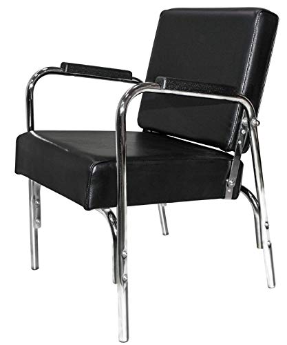 Chromium 'Ella' Professional Auto Recline Shampoo Chair [5028] By Puresana, Premium Vinyl Material, High Density Foam Cushions And Durable Steel Construction. #TOP4