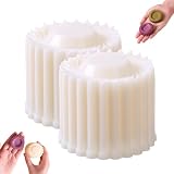 Creative Double-Ended Pastry Mold, ABS for DIY Mooncakes & Cookies (2pcs)