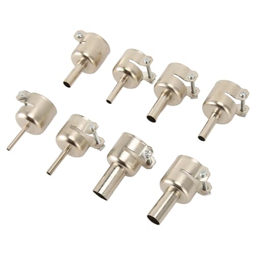 Conjunto de Bicos de Pistola de Calor Deluxe Inclui 852 Pontas Estações de Ar Quente Ideal para Sold