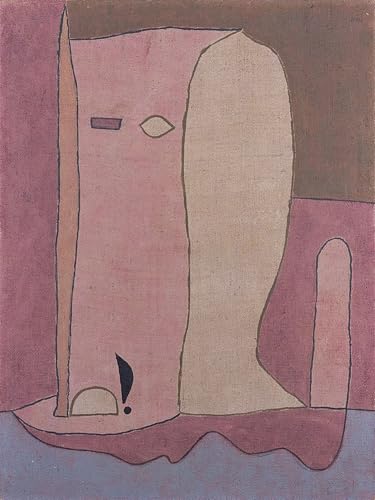 Pintura de Paul Klee en lienzo decorativo de 60x90cm para pared de dormitorio y salón vintage