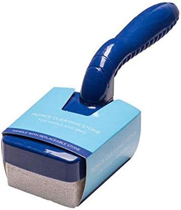 EarthStone International PoolStone Swimming Pool and Spa Surface Cleaning Block with Handle