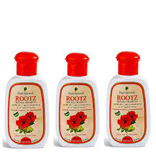 Bluequeen Rootz Shampoo 100Ml (Pack Of 3) – Royal Ayurvedic Treatment For Your Hair With Goodness Of Hibiscus, Brahmi, Neem And Shirakakai #TOP6