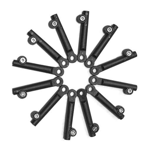 Correa 12 Piezas de Guardabarros de Bicicleta, Soporte de Manguito de Extensión para Guardabarros de 20/24/26 Pulgadas para Guardabarros de Bicicleta, Vástago de Conexión de Varilla