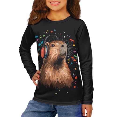 HUIACONG Children Boys T Shirt for Girls Long Sleeve Tshirts for Kids3