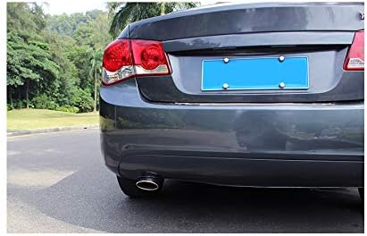 1pcs Silver Stainless Steel Exhaust Tail Rear Muffler Tip Tailpipe Trim compatible For Buick Verano Hatchback 2012 2013 2014 2015 2016 2017 2018 2019 2020 2021 2022 2023 2024 2025 2026