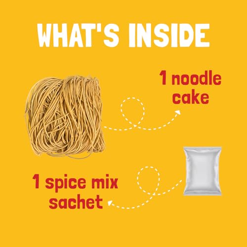 Image of Slurrp Farm No Maida Millet Hakka Noodles | Classic Masala | Perfect for Tiffins | Mealtime Favourite | Serves 2 (96 gms)