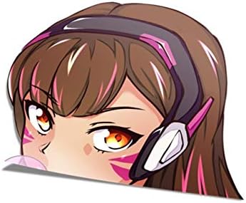 Amazon Changd 3dビニール車のステッカーアニメ覗き絵ステッカー Color 2 Size Height 8cm ステッカー デカール 車 バイク