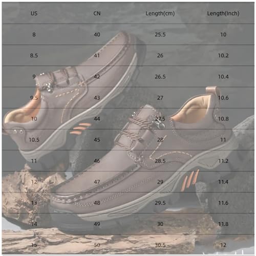 Enjerr Orthopedic Shoes for Men - 2025 Slip-On Loafers with Arch Support, Durable PU Leather for Balance Walking, Hands-Free Comfort Design2