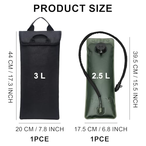 Sac isolant pour vessie eau 2.5-3L sac à dos hydratation camping - 2