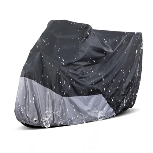 Housse de moto adventure Kawasaki KLR650 idéale pour le stationnement de nuit en extérieur