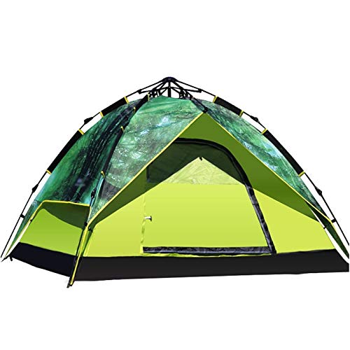 Tente camping étanche et automatique 3-4 personnes double couche robuste