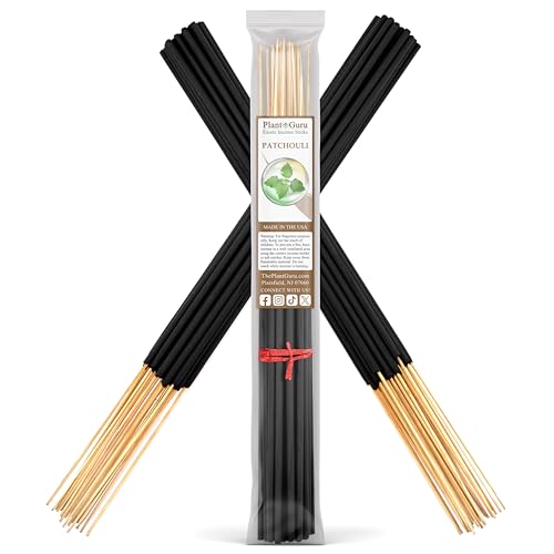 Patchouli Exotic Incense Sticks Jumbo 19 Inch Long - Bulk 1 Bundle 27 to 30 Sticks - Natural 19