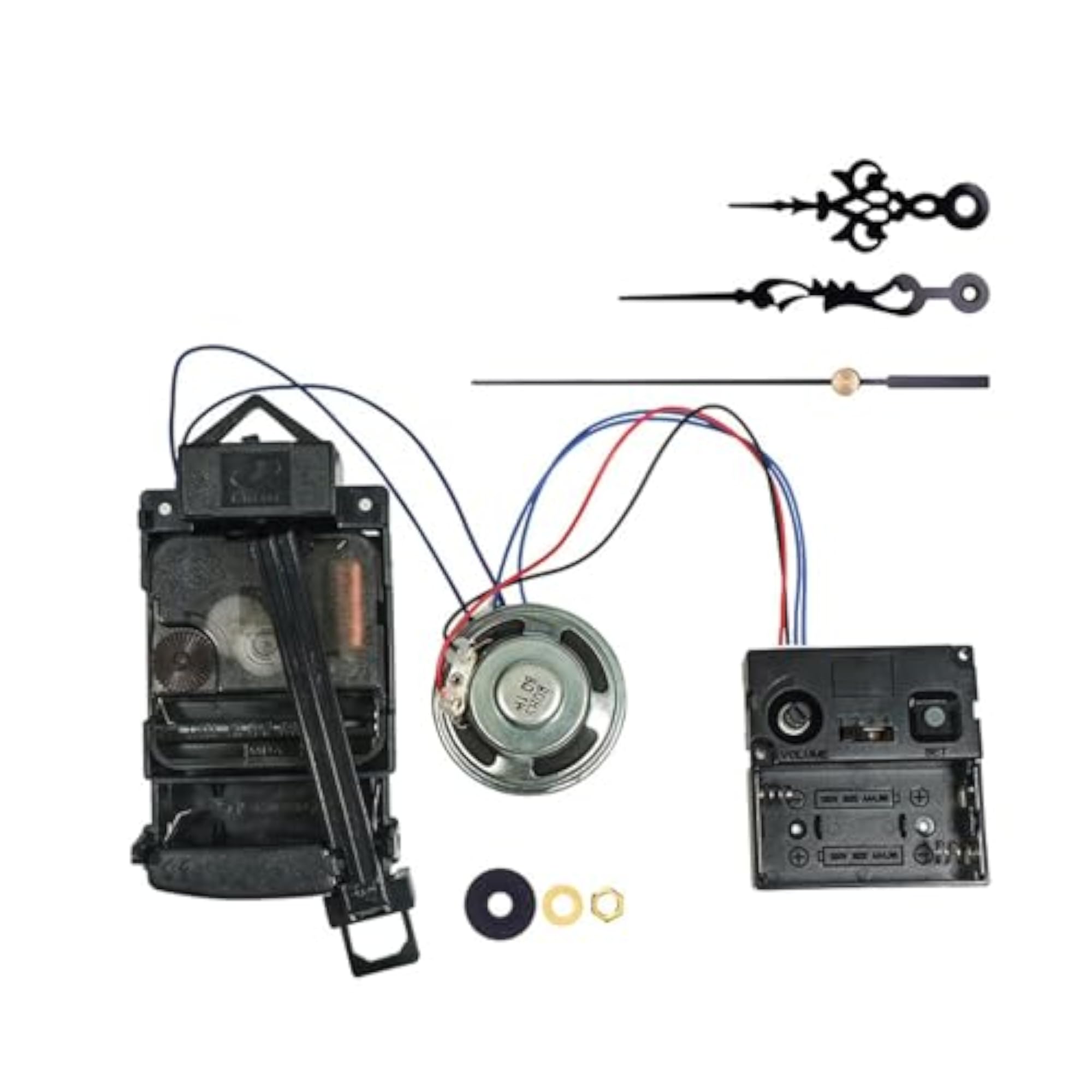 Pendulum Clock Movement Kit with Hands, Easy to Use