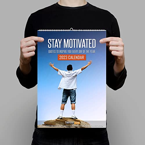 Image of Tallenge - Timeless Motivational Quote - 2023 Wall Calendar - 12 x 17 Inches for Home & Office (Paper, Wall Calendar)