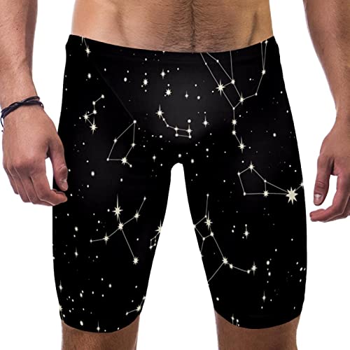 Jammers de natación para hombre con diseño de constelaciones