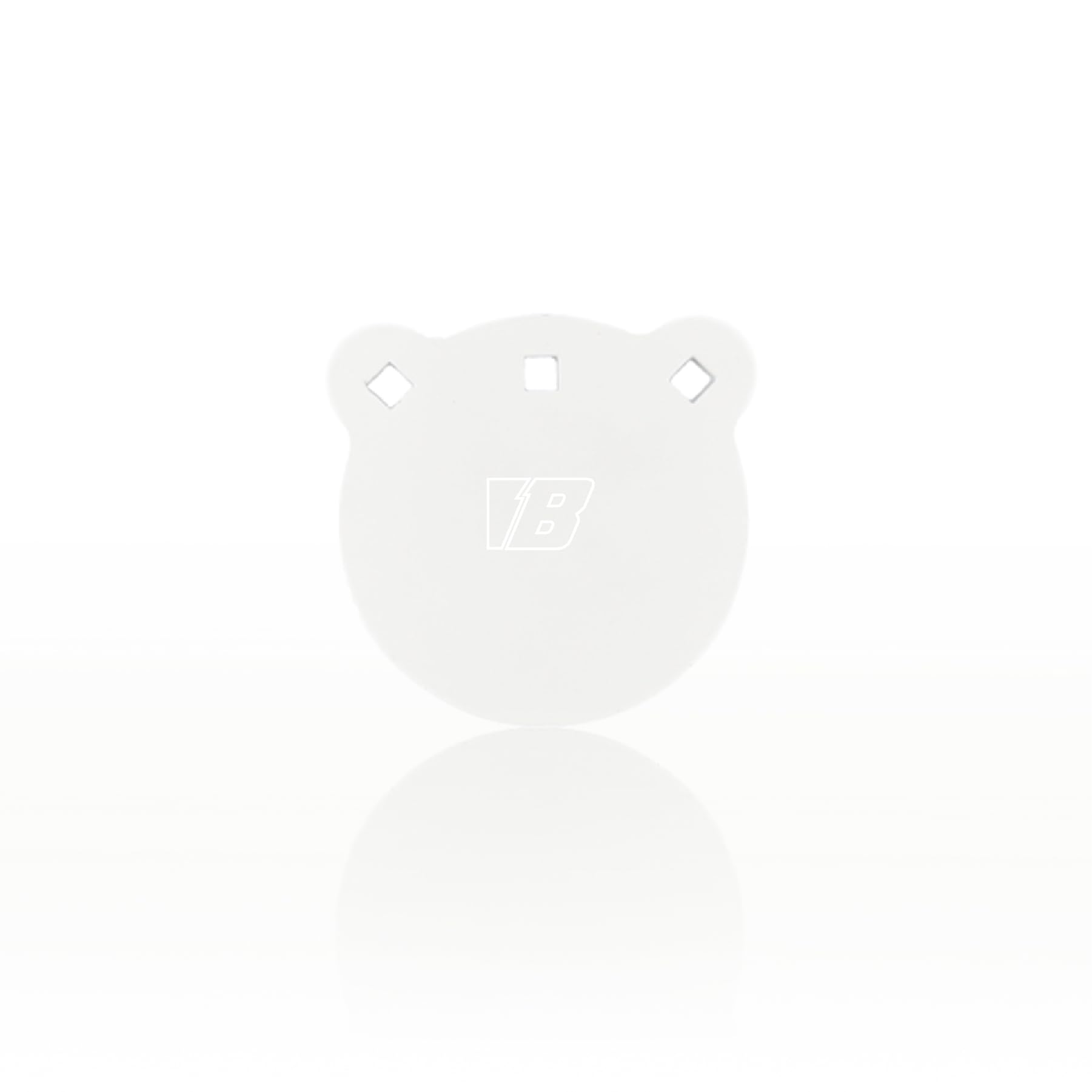 Bash Target Supply AR500/AR550 Laser Cut Steel Plate, Round or Silhouette Shooting for Handgun, Rifle, Shotgun, 5/16" or 3/8" or 1/2" Thick, Gong or Static Mount - AR500 Round 6" x 3/8"