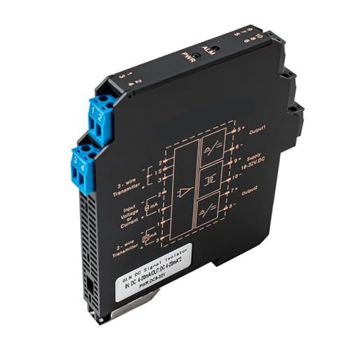 Transmetteur de tension avec isolation galvanique active 0-5V 0-20mA
