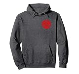Naruto Shippuden Frente y Trasero Sasuke Sharingan Anime Sudadera con Capucha