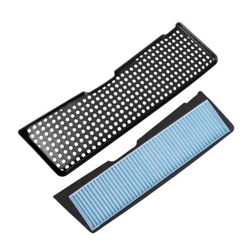 Filtro de Aire Externo for Coche, Filtro de Entrada de Aire Acondicionado, Filtro purificador de Aire, Compatible con Tesla Model 3 (2021-2023)(out Filter and Cover)