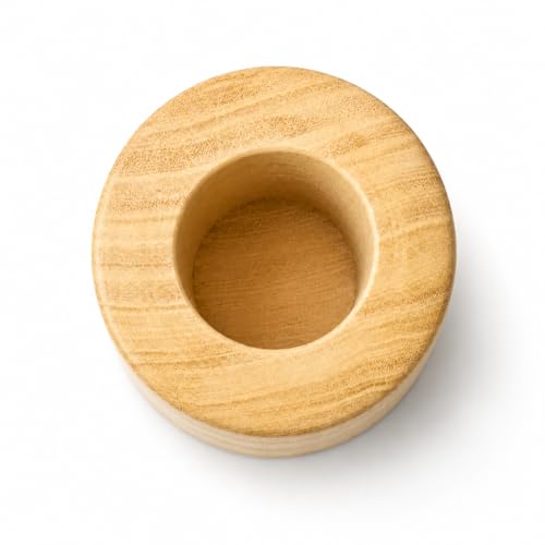Image of 100% Pure Neem Wood Glass for Health Management Natural Herbal Detox Tumbler Handmade Wooden Drinking Cup Ayurvedic Anti Bacterial Healing Vessel