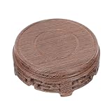 Base de présentation de théière : ce support de pot de fleurs peut être utilisé à long terme, en raison de son matériau pratique et en bois, support de présentation de tasse