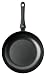 Produktbild ELO Smart Life Bratpfanne Ø 32 cm mit Wabenboden, Pfanne mit Öl-Dosiersystem, geeignet für alle Herdarten, Aluminium, Schwarz,