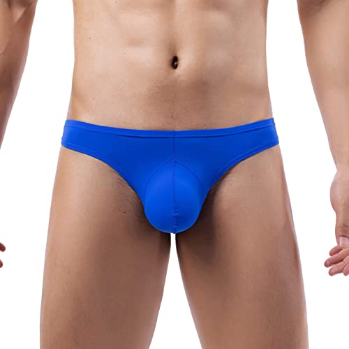 Generico Calzoncillos de algodón para hombre, ropa interior transpirable sexy para hombre, calzoncillos personalizados, turquesa, XXL