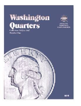 Washington Quarter #1 1932-1947 9018 Whitman New Folder