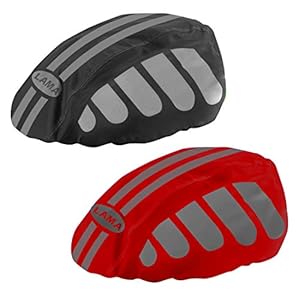 LAMA 2 stuks fietshelmen regenhoes waterdichte helmhoes unisex regenhoes helmbescherming regenhoes regenhoes muts voor…