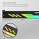 GPU Support Bracket Argb 3Pin 4Pin Schieber Einstellbares Installationshalter Adressierbares RGB Graphics Card Brace Video Saghalter, Länge und Höhe für Desktop -Grafik