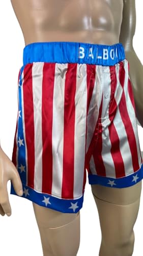 Boxers boxer drapeau américain Rocky Balboa vêtement cinéma homme - 6