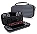 Produktbild MyGadget Zubehör Tasche Aluminium Design Case für Nintendo Switch, Joy Con Controller & min. 10 NDS Spiele - Tragetasche Hardcase Schutzhülle in Grau