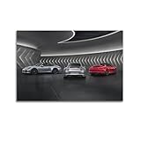 Rennwagen-Poster 911 Carrera GTS, Sportwagen, dekoratives 