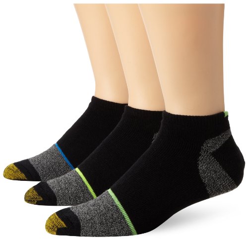Gold Toe Men's 3-Pack Cushion Athletic Liner Sock