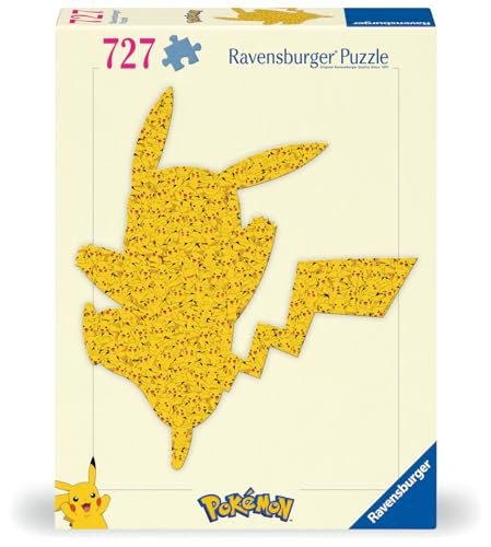 Puzzle Forme 727 Pièces Pikchu Ravensbuger La Boite - vue 2
