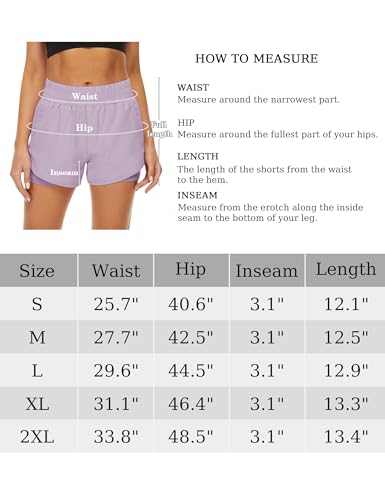 Hkjievshop 2 Pack Athletic Shorts For Women thumb #5