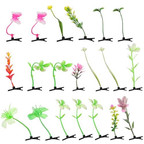 Pinces à cheveux germes de haricots le cadeau mignon pour les filles à Noël