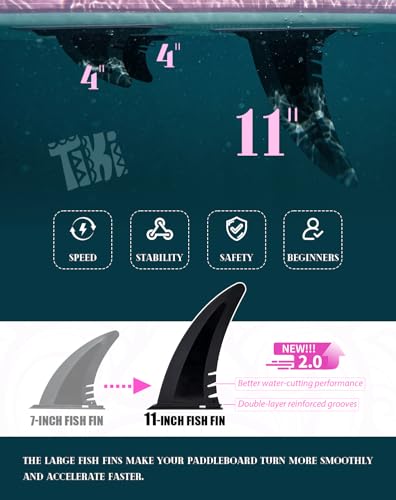 FunWater paddle board tabla inflable Stand Up Paddle con accesorios para principiantes miniatura 6
