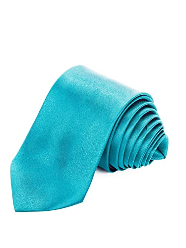 Gravata Clássica De Alta Qualidade Eventos, Padrinhos e Casamento (Azul Tiffany)