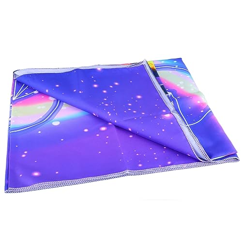 Tapeçaria UV, Multiuso Macio e Confortável, Cores Ricas, Sete Efeitos Fluorescentes do Chakra, Tapeç