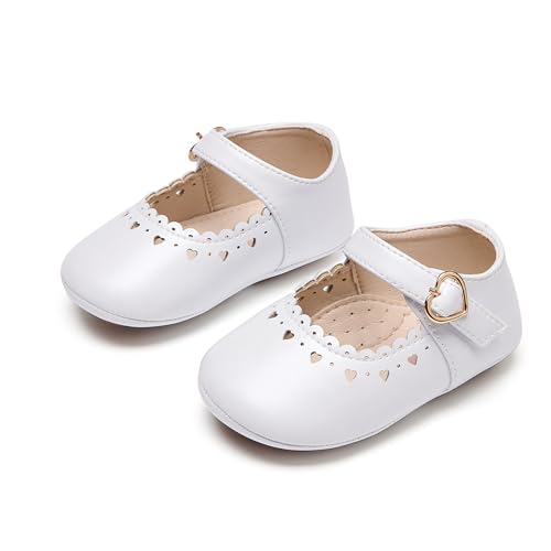 Image of PHIRAMIN Toddler Girl Mary Jane Dress Shoes-Little Girl School Uniform Shoes for Wedding Party