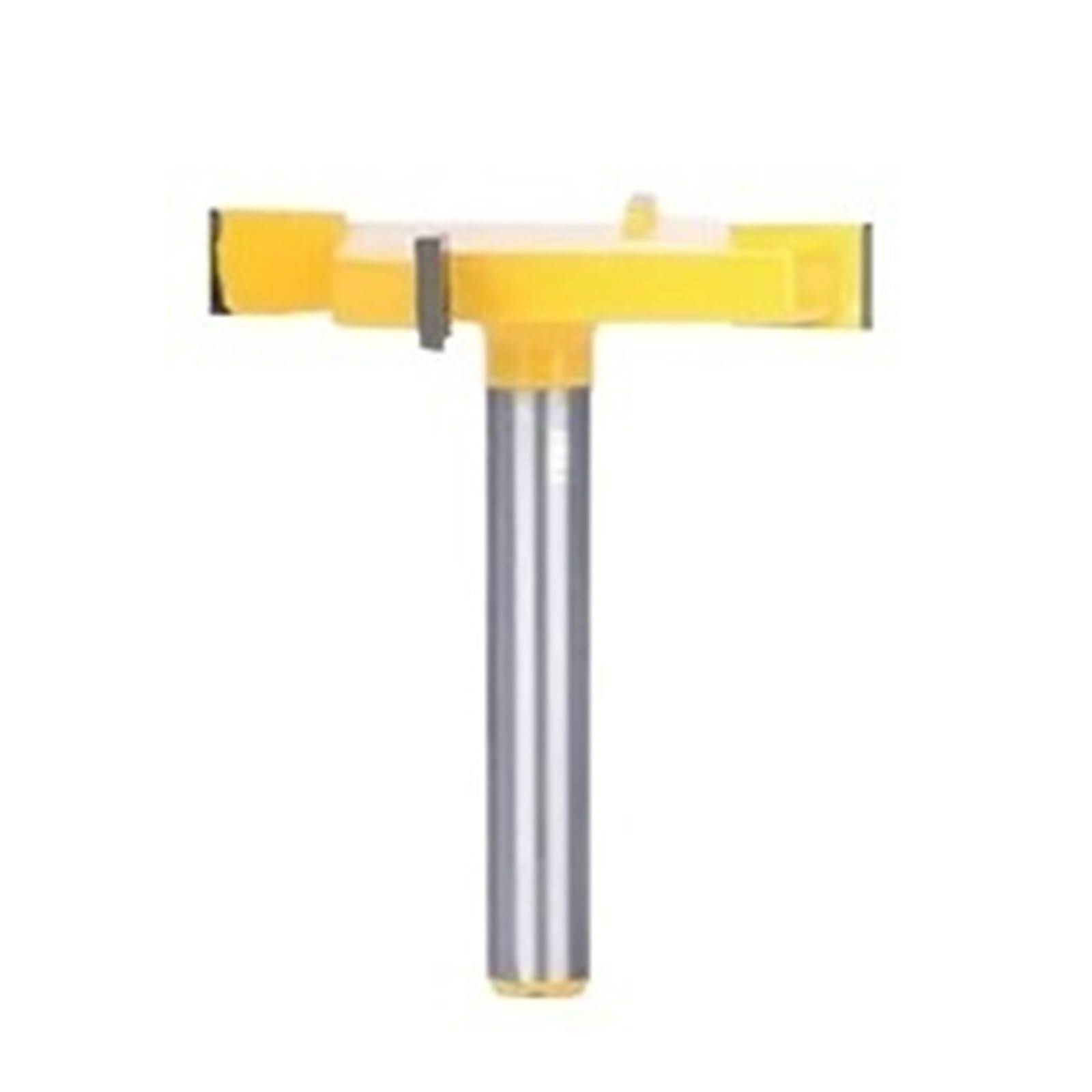 1pc 1/4 Codolo T Tipo Punte for Fresa for Scanalatura 5 Frese for Scanalature Del Bordo Grado Industriale for Legno
