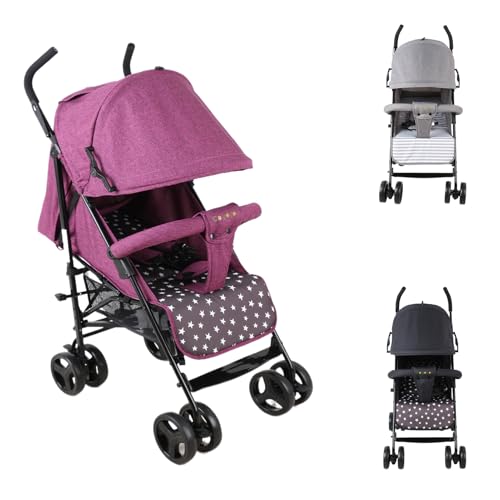 SAYOYO Buggy Faltbar für 6 Monate bis 15 kg, Leichter...