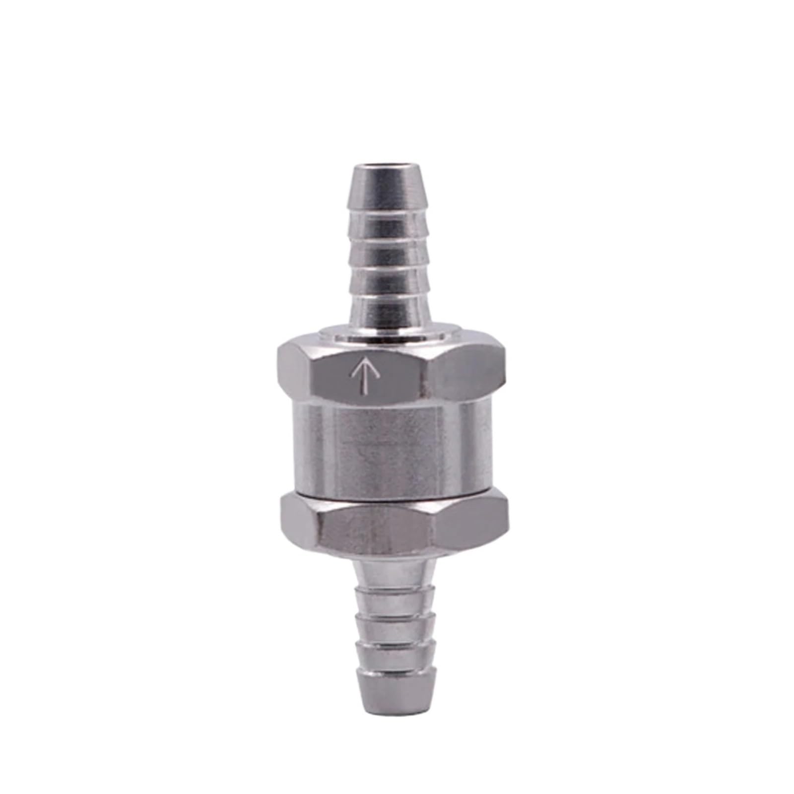Non Return Check Valve 6/8/10/12mm Aluminium Alloy(8MM)