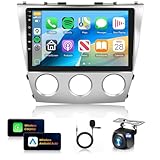 4G+64G Car Stereo for Toyota Camry 2006-2011 Wireless CarPlay Android Auto,Android 10.1“ IPS Touchscreen Car Radio BT5.0,GPS,WiFi,SWC,59UI,32EQ AI DSP+HD Backup Camera for Camry Radio(Manual A/C)