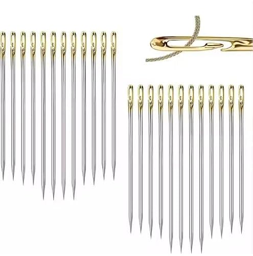 Miniatura 7 de Set De Agujas De Coser De Enhebrado Fácil 24 Unidades Con Estuche Magnético, Autoenhebrables Por Arriba, Varios Tamaños, Para Costura Y Manualidades, Vista Cansada Y Personas Mayores
