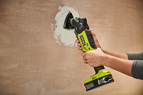 Outil multifonctions 5 positions et ponceuse Ryobi pour poncer sans trace - 6