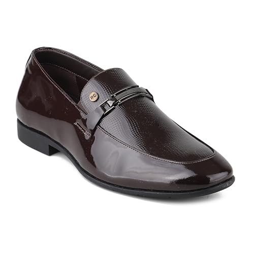 Image of Red Chief Formal Loafer Low Ankle Shoes for Men RC3964 Black