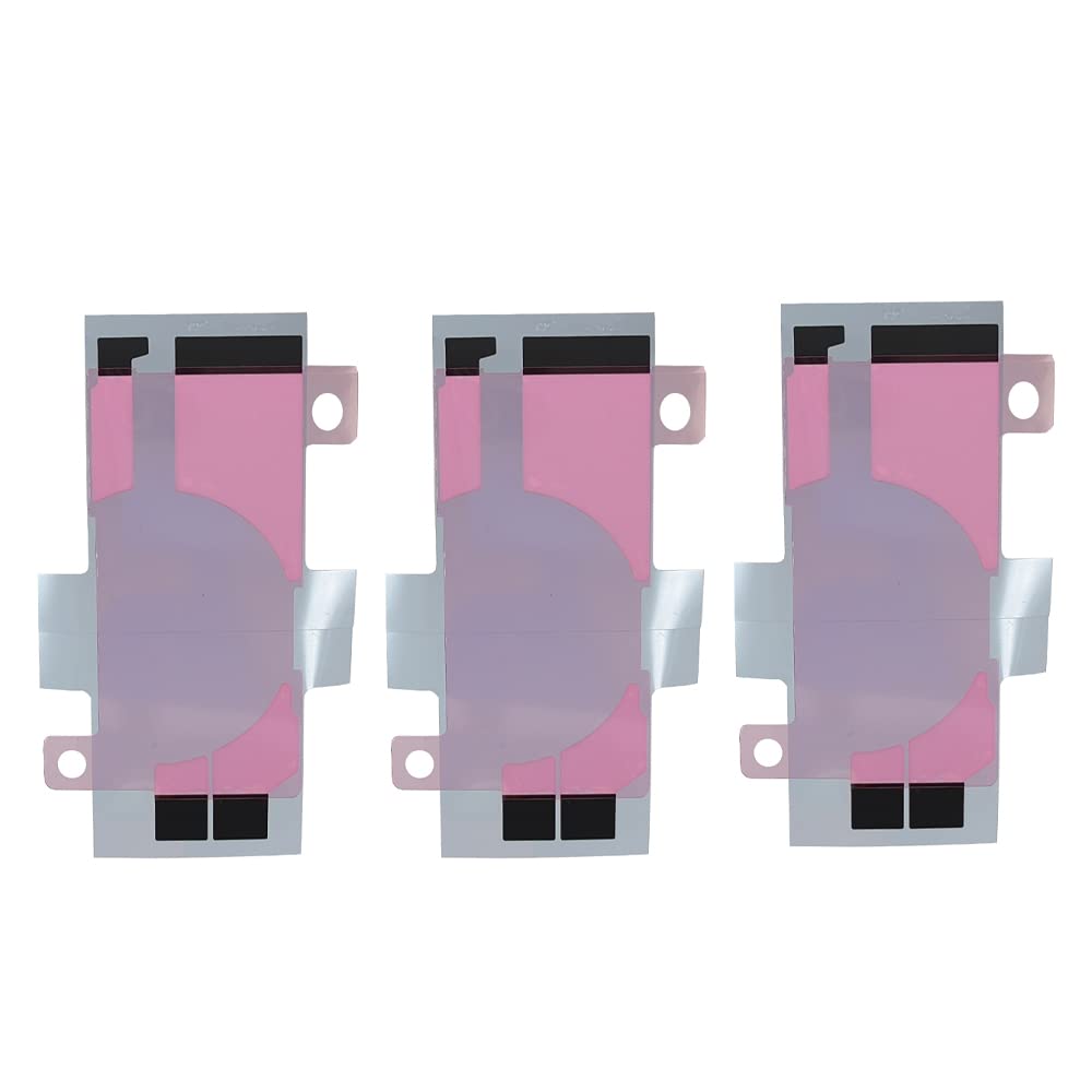 MEEFIX 3-Pack Battery Glue Tape Adhesive Stripe Sticker Replacement Part for iPhone 13