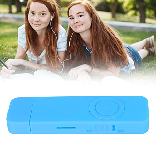 Portable Mp3 Player, Usb Flash Drive Hifi Lossless Sound Mp3 Player 8Gb Memory For Daily (Blue) #TOP1
